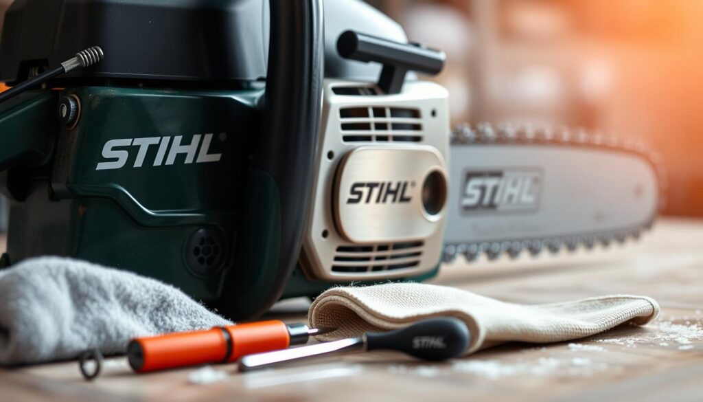 czyszczenie pilarki Stihl czyszczenie pilarki Stihl
