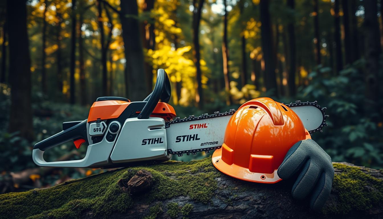 sprzęt ogrodniczy leśny stihl